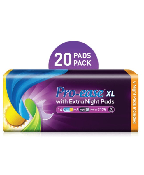 Pro-ease XL with Exrtra Night 20 Pads